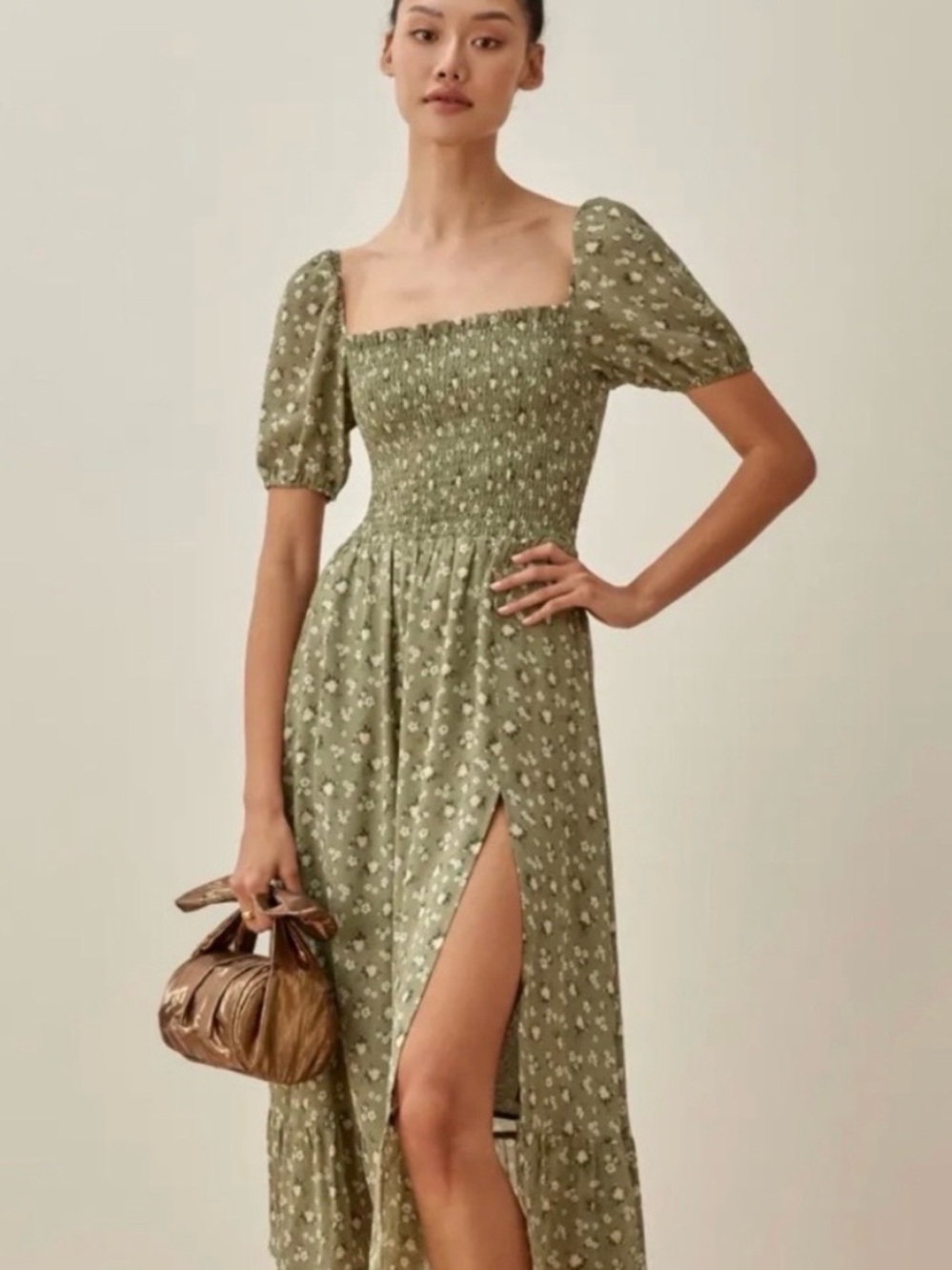 Reformation Meadow Midi Dress